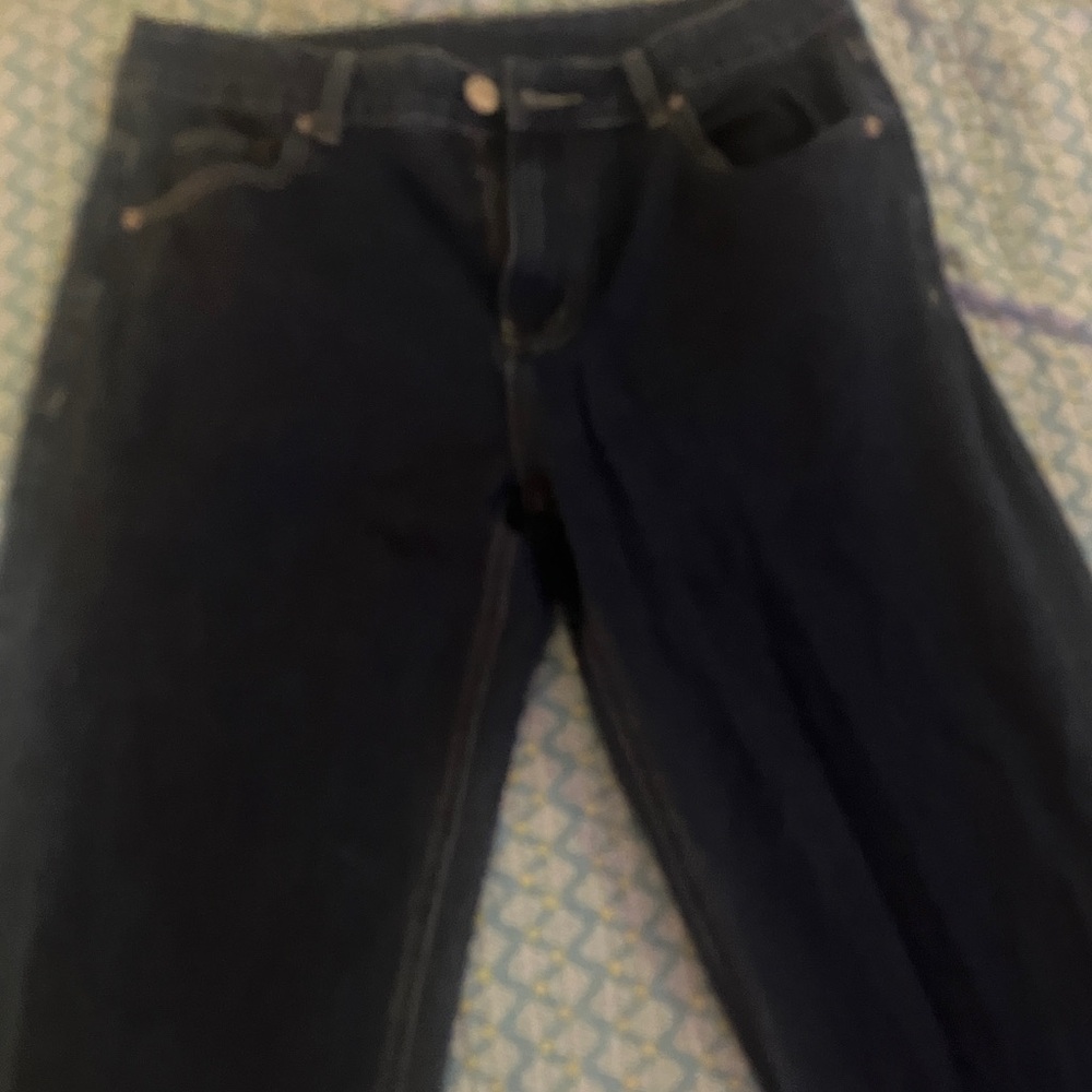 Dark Indigo Women's Straight Leg Jeans